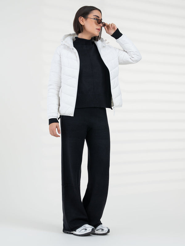 redtape Women White Heatseal Jacket | Everyday Functional Wear White