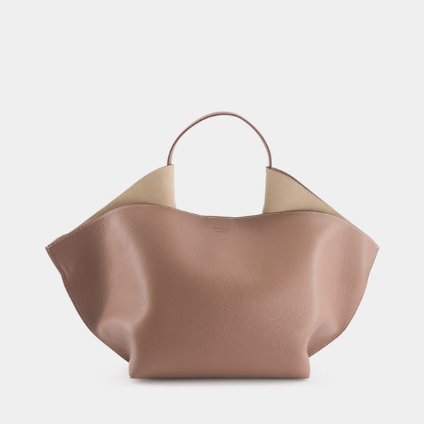 Ree Projects ANN TOTE MEDIUM - PEBBLE GRAIN - ASH BROWN