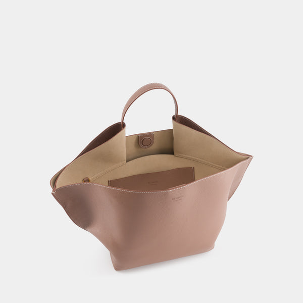 Ree Projects ANN TOTE MEDIUM - PEBBLE GRAIN - ASH BROWN