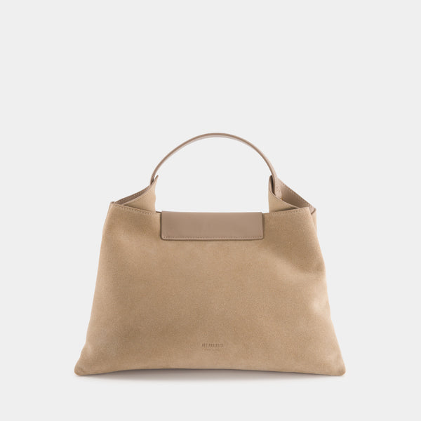 ree projects ELIEZE MEDIUM -SUEDE SOFT CALF - SANDSTONE