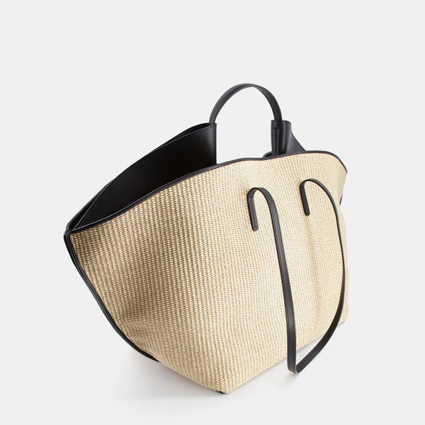 Ree Projects ANN TOTE LARGE - RAFFIA