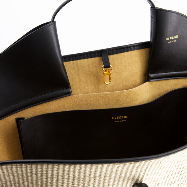 Ree Projects ANN TOTE LARGE - RAFFIA