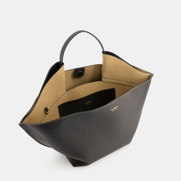 Ree Projects ANN TOTE MEDIUM - PEBBLE GRAIN - BLACK