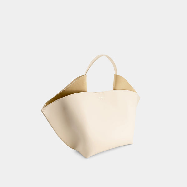 Ree Projects ANN TOTE MEDIUM - SOFT CALF - BEIGE II