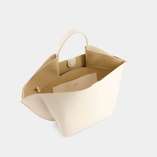 Ree Projects ANN TOTE MEDIUM - SOFT CALF - BEIGE II