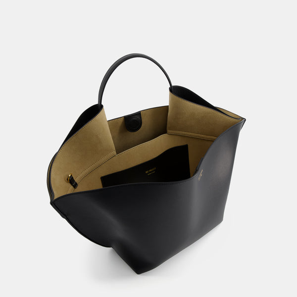 Ree Projects ANN TOTE MEDIUM - SOFT CALF - BLACK II