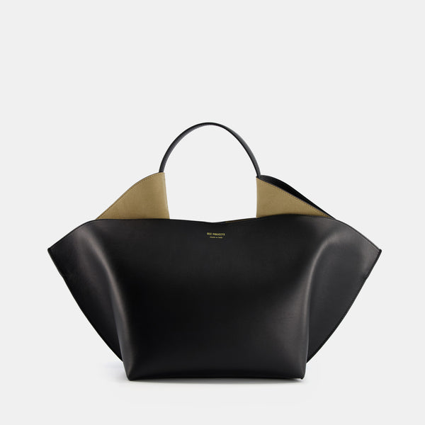 ree projects ANN TOTE MEDIUM - SOFT CALF - BLACK II