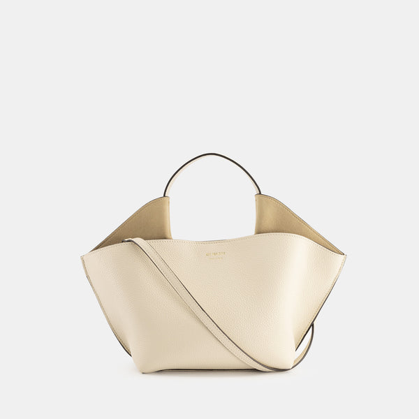 Ree Projects ANN TOTE MINI - PEBBLE GRAIN - BEIGE