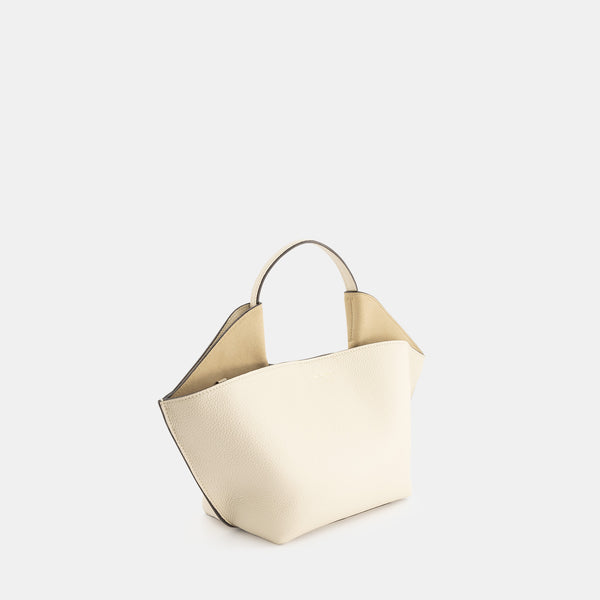 Ree Projects ANN TOTE MINI - PEBBLE GRAIN - BEIGE