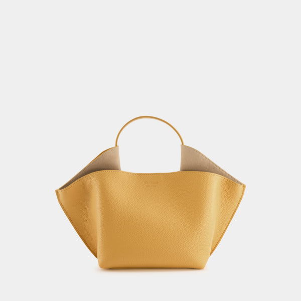 ree projects ANN TOTE MINI - PEBBLE GRAIN - SUNFLOWER