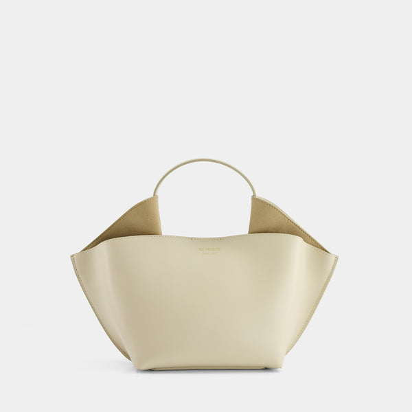ree projects ANN TOTE MINI - SOFT CALF - BEIGE II
