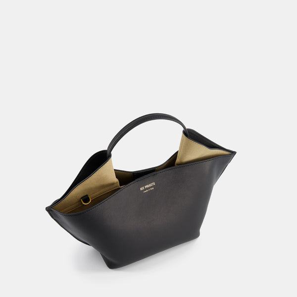 Ree Projects ANN TOTE MINI - SOFT CALF - BLACK II