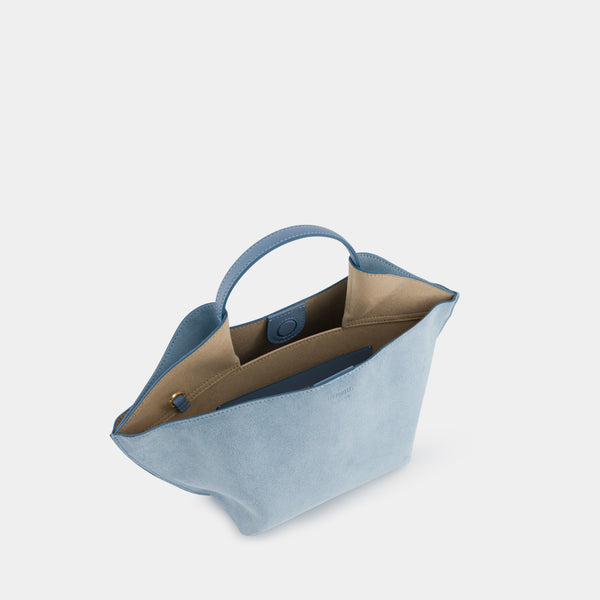 Ree Projects ANN TOTE MINI - SUEDE SOFT CALF - MIST