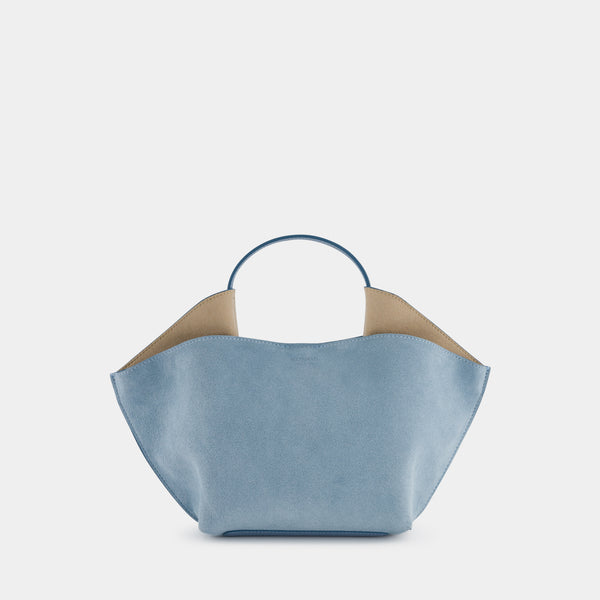 ree projects ANN TOTE MINI - SUEDE SOFT CALF - MIST