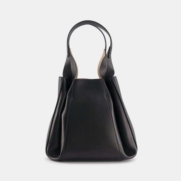 Ree Projects BUCKET AVY MEDIUM - SOFT CALF - BLACK