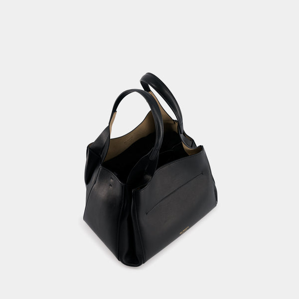 Ree Projects BUCKET AVY MEDIUM - SOFT CALF - BLACK