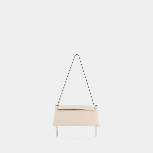 Ree Projects ELIEZE CLUTCH - PEBBLE GRAIN - BEIGE