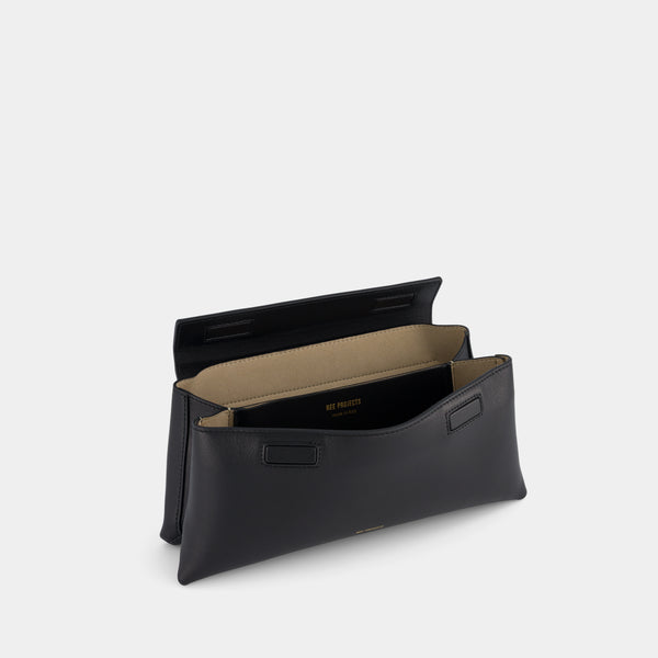 Ree Projects ELIEZE CLUTCH - SOFT CALF - BLACK