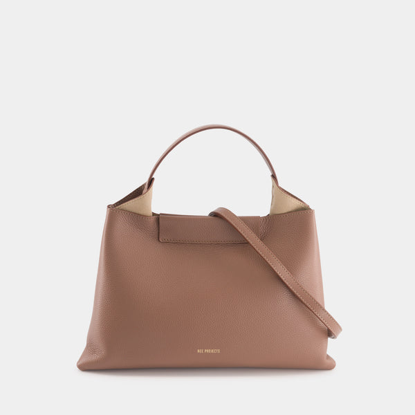Ree Projects ELIEZE MEDIUM - PEBBLE GRAIN - ASH BROWN