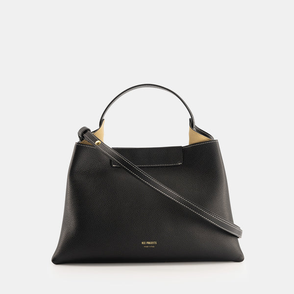 Ree Projects ELIEZE MEDIUM - PEBBLE GRAIN - BLACK