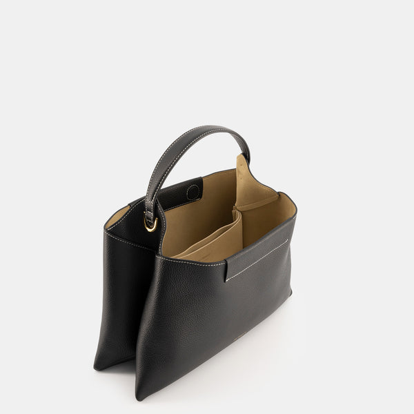 Ree Projects ELIEZE MEDIUM - PEBBLE GRAIN - BLACK