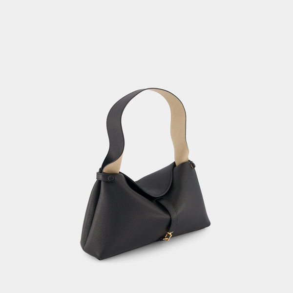 Ree Projects FLORENCIA PURSE - PEBBLE GRAIN - BLACK