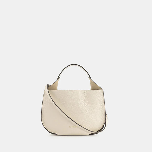 Ree Projects HELENE HOBO MINI - PEBBLE GRAIN - BEIGE