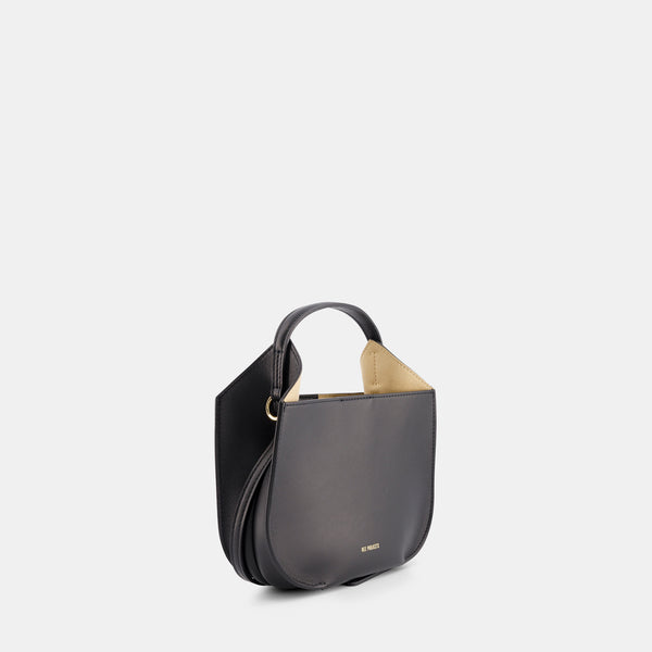 Ree Projects HELENE HOBO MINI - SOFT CALF - BLACK