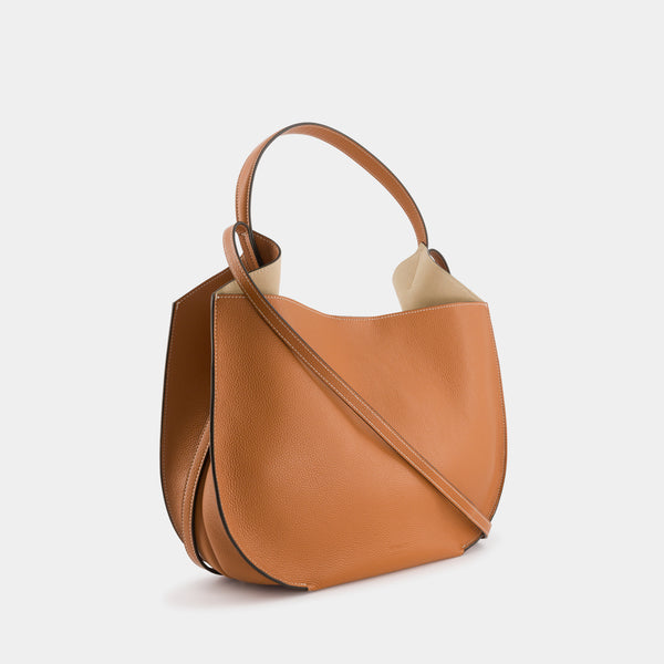 Ree Projects HELENE HOBO - PEBBLE GRAIN - CARAMEL