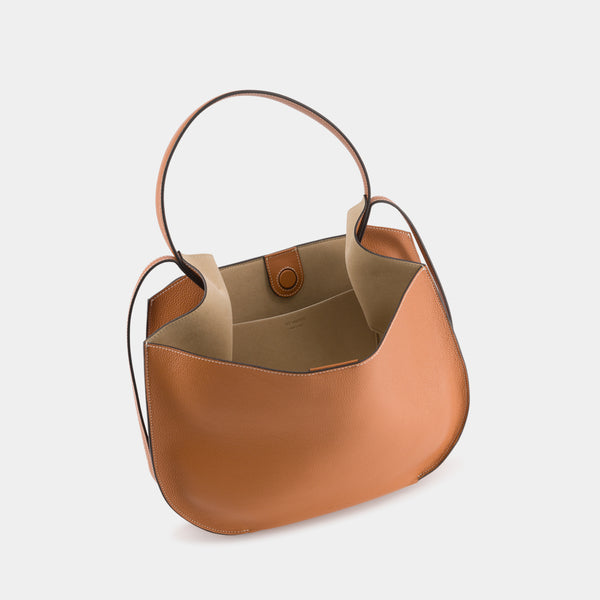 Ree Projects HELENE HOBO - PEBBLE GRAIN - CARAMEL
