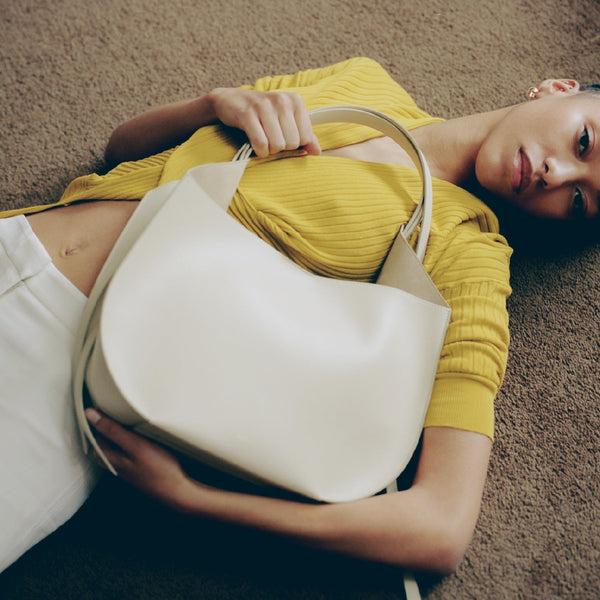 Ree Projects HELENE HOBO - SOFT CALF - BEIGE