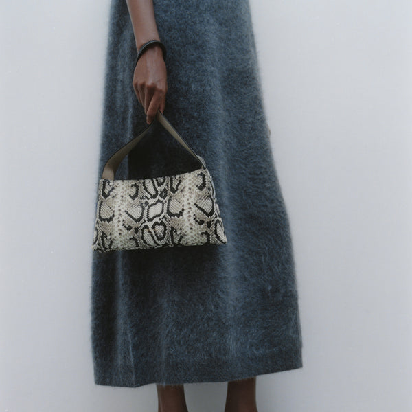 Ree Projects NESSA PURSE SMALL - CALF - PYTHON PRINT