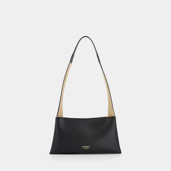 ree projects NESSA PURSE SMALL - SOFT CALF - BLACK