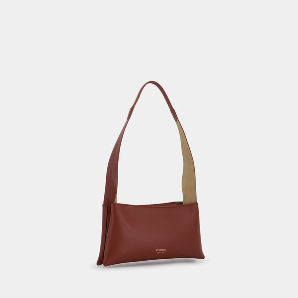 Ree Projects NESSA PURSE SMALL - SOFT CALF - COGNAC