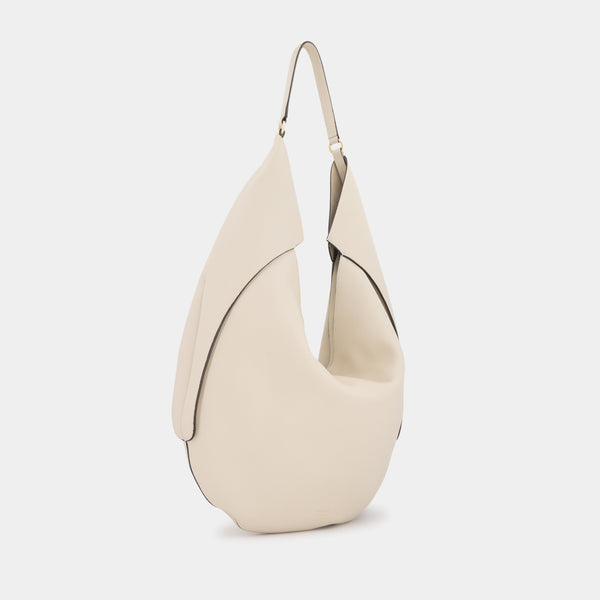 Ree Projects RIVA HOBO - PEBBLE GRAIN - BEIGE