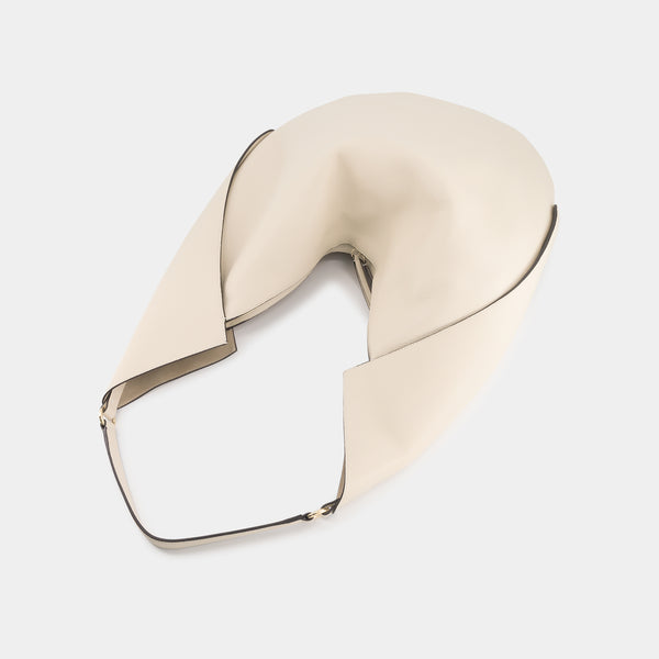 Ree Projects RIVA HOBO - PEBBLE GRAIN - BEIGE