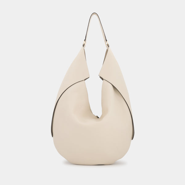 ree projects RIVA HOBO - PEBBLE GRAIN - BEIGE