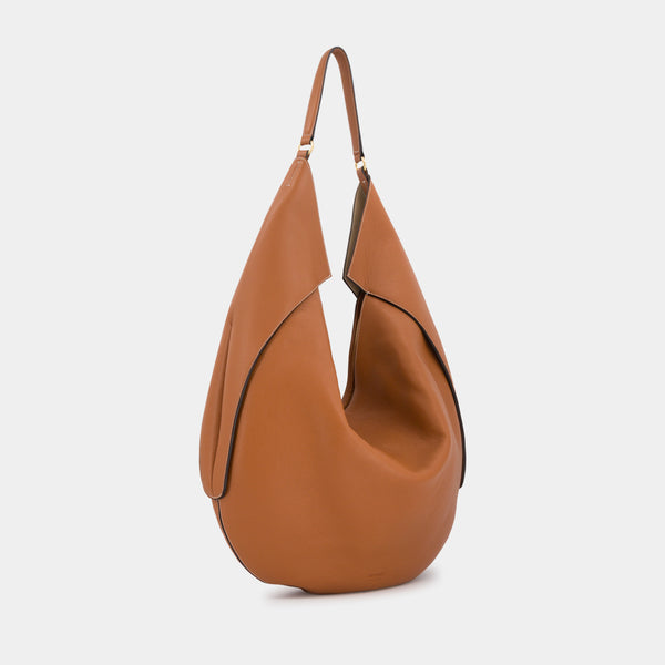 Ree Projects RIVA HOBO - PEBBLE GRAIN - CARAMEL
