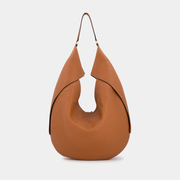 ree projects RIVA HOBO - PEBBLE GRAIN - CARAMEL