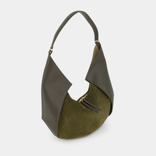 Ree Projects RIVA LARGE 2.0 - SUEDE SOFT CALF - KHAKI