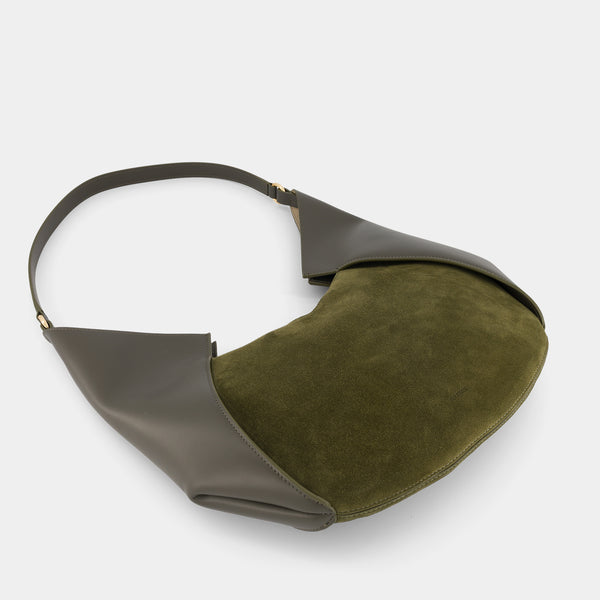 Ree Projects RIVA LARGE 2.0 - SUEDE SOFT CALF - KHAKI