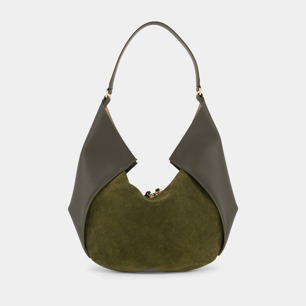 ree projects RIVA LARGE 2.0 - SUEDE SOFT CALF - KHAKI