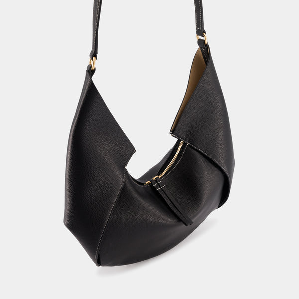 Ree Projects RIVA LARGE - PEBBLE GRAIN - BLACK