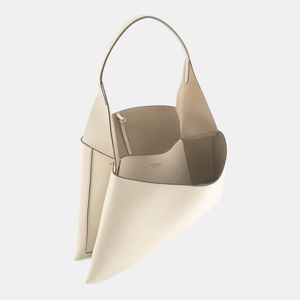 Ree Projects TOTE CLARE LARGE - PEBBLE GRAIN - BEIGE