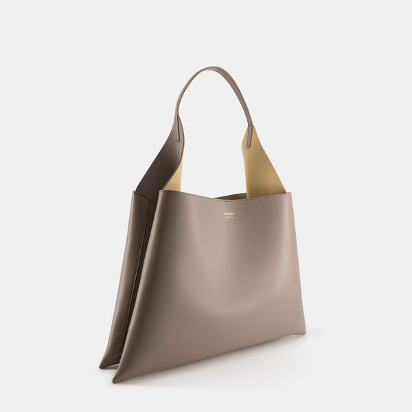 Ree Projects TOTE CLARE LARGE - SOFT CALF - ASH BROWN