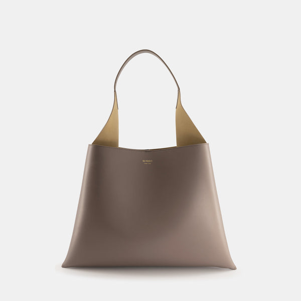 ree projects TOTE CLARE LARGE - SOFT CALF - ASH BROWN