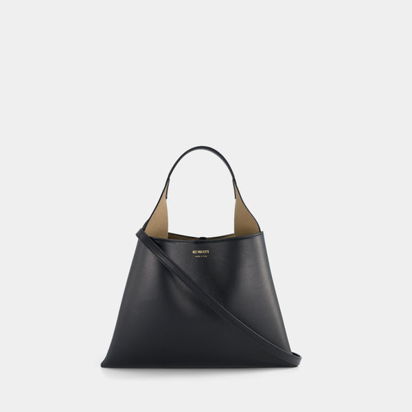 Ree Projects TOTE CLARE MINI - SOFT CALF - BLACK
