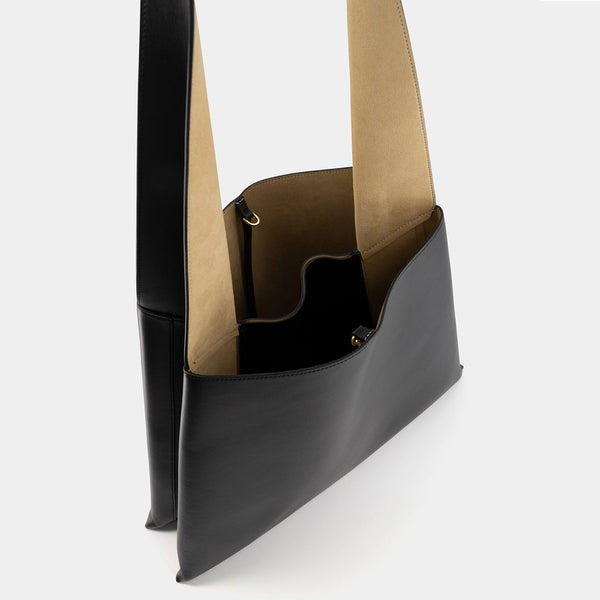 Ree Projects TOTE NESSA - SOFT CALF - BLACK II