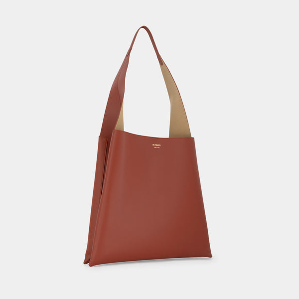 Ree Projects TOTE NESSA - SOFT CALF - COGNAC