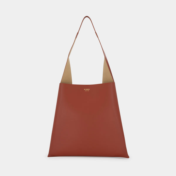 ree projects TOTE NESSA - SOFT CALF - COGNAC